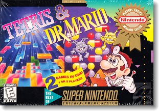 SFC＞海外＞Tetris & Dr.Mario - ALL SUPER MARIO