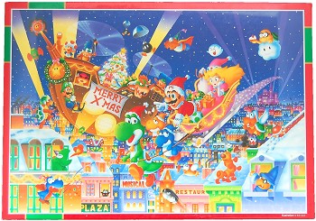 ジグソーパズル＞スーパーマリオワールド マリオのクリスマス ...
